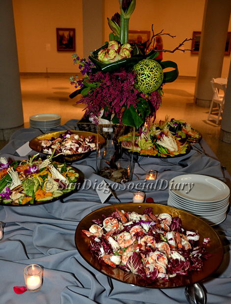 A Masterful Buffet provided by Rick Wood of Elegant Events Catering